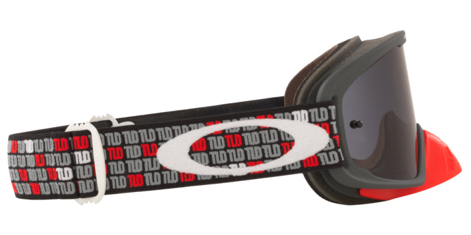 Oakley- O-frame 2.0 Pro MX Troy Lee Designs- Monogram gunmetal red - biket.co.za