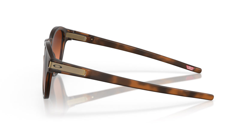 Oakley Latch- Matte brown tortoise Prizm Brown Gradient - biket.co.za