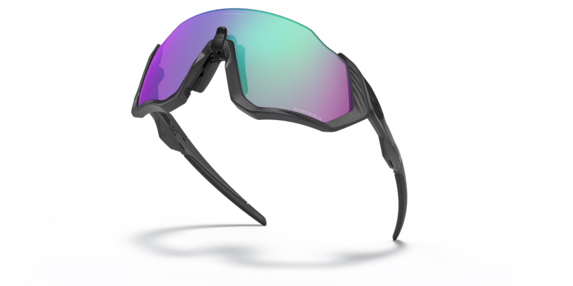 Oakley Flight Jacket- Matte Steel Prizm Green - biket.co.za