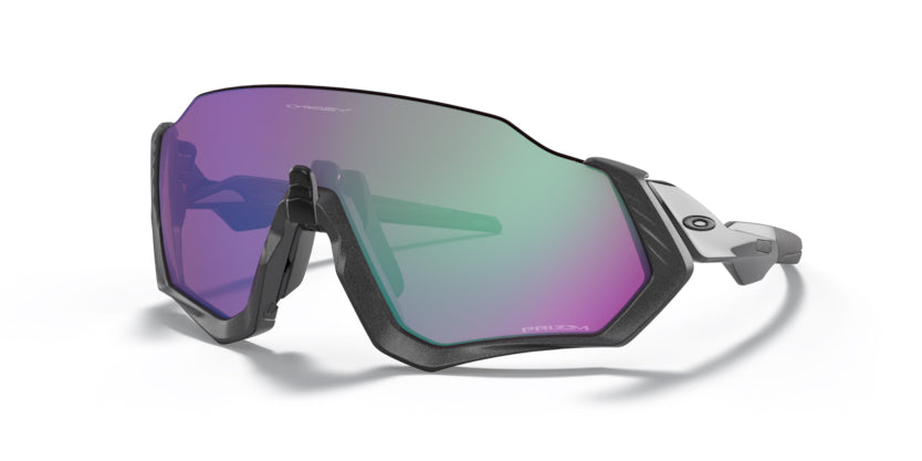 Oakley Flight Jacket- Matte Steel Prizm Green - biket.co.za