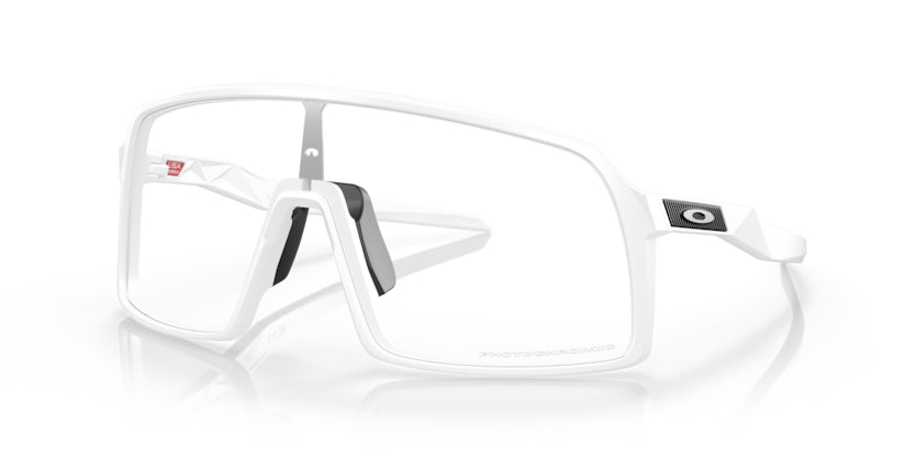 Oakley Sutro Matte White Clear - Photochromic - biket.co.za