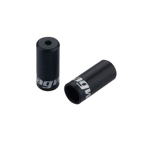 JAGWIRE BOT115-2DE HOUSING END BRAKE 5MM BLA/BRASS