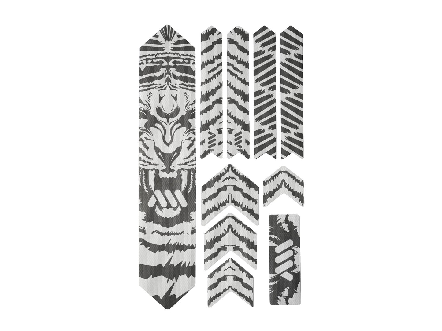 All Mountain Style Frame Guard Extra- Clear/ Tiger - biket.co.za