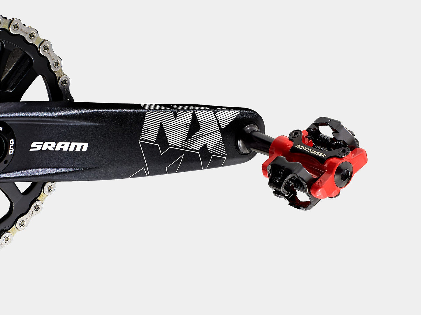 Bontrager Comp MTB Pedal Set - Red - biket.co.za