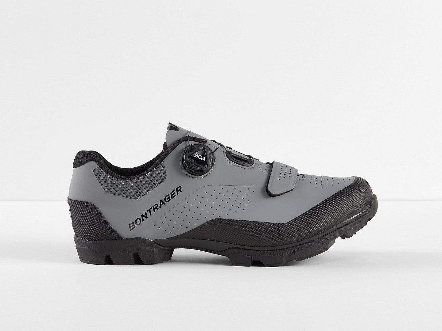 Bontrager Foray Mountain Bike Shoes Quicksilver/Black –