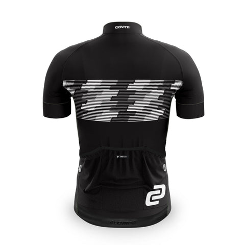 Ciovita Men's Black Etape Sport Fit Jersey - biket.co.za