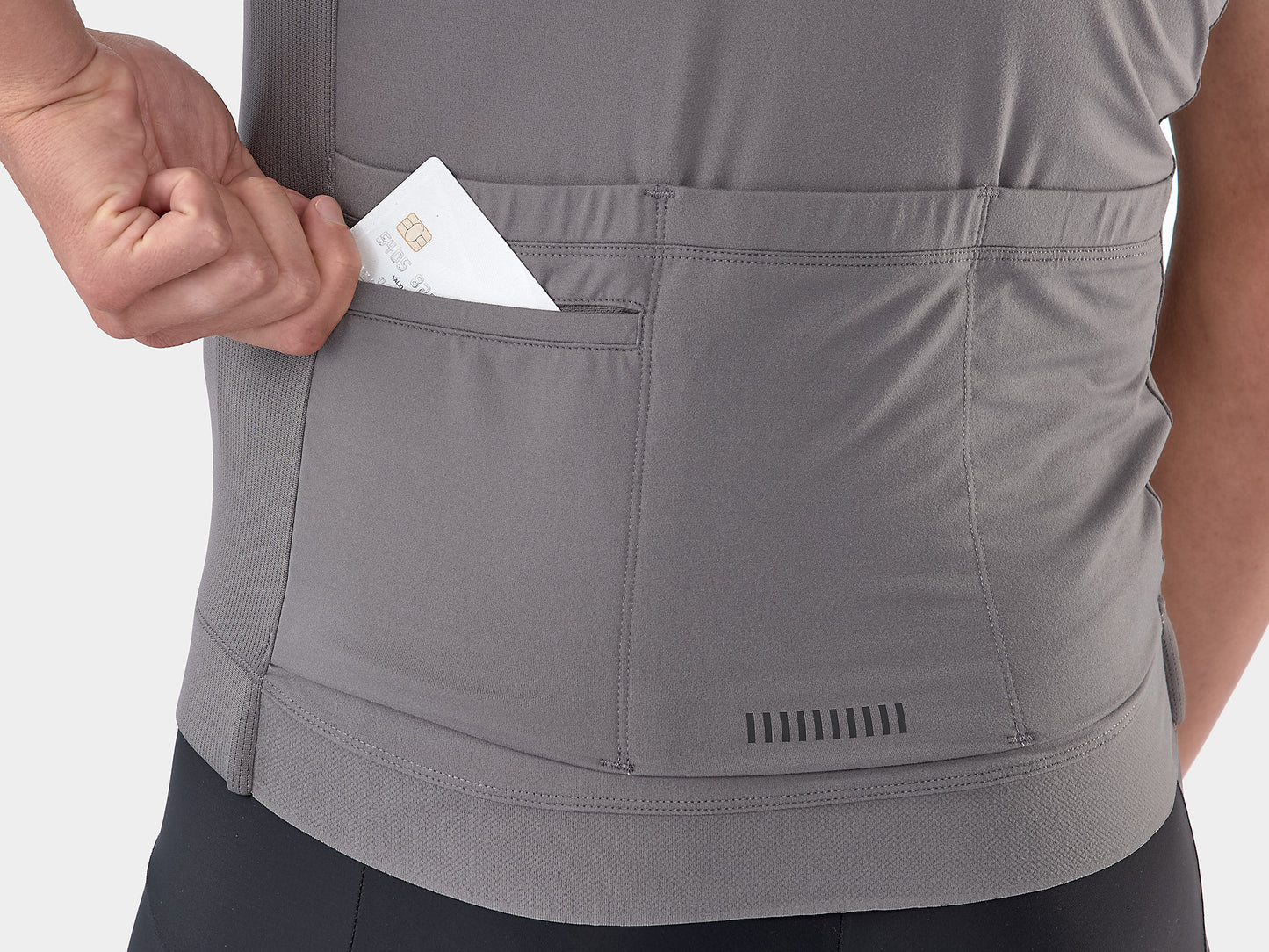 Trek Circuit LTD Cycling Jersey- Charcoal/ Black - biket.co.za