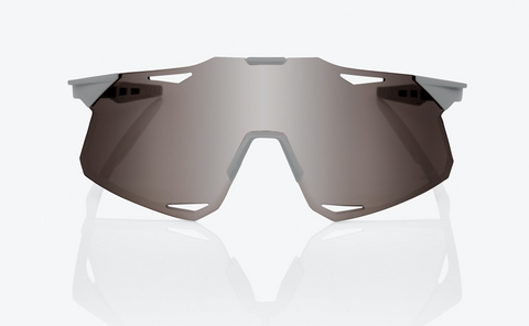 100% Hypercraft - Matte Stone Grey - Hiper Silver Mirror Lens - biket.co.za