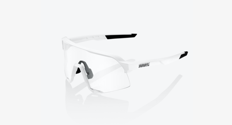 100% S3 - Matte White - Hiper Silver Lens - biket.co.za