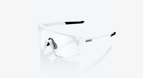 100% S3 - Matte White - Hiper Silver Lens - biket.co.za