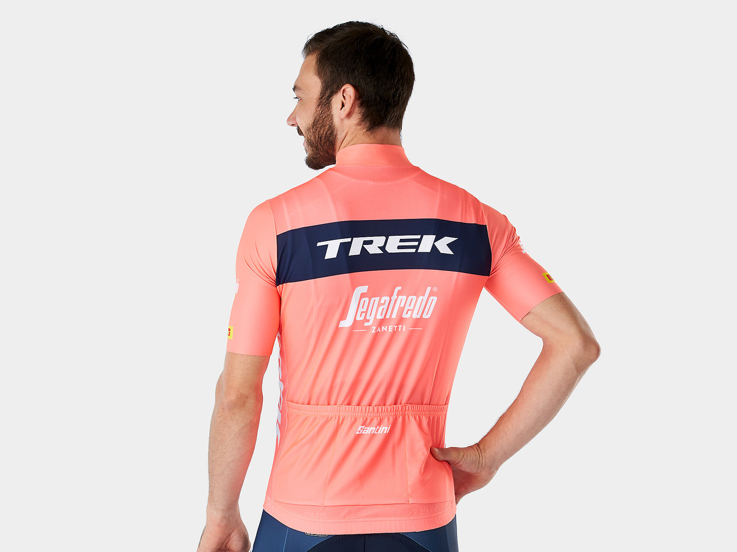 Santini Trek-Segafredo Men's Team Replica Training Jersey - biket.co.za