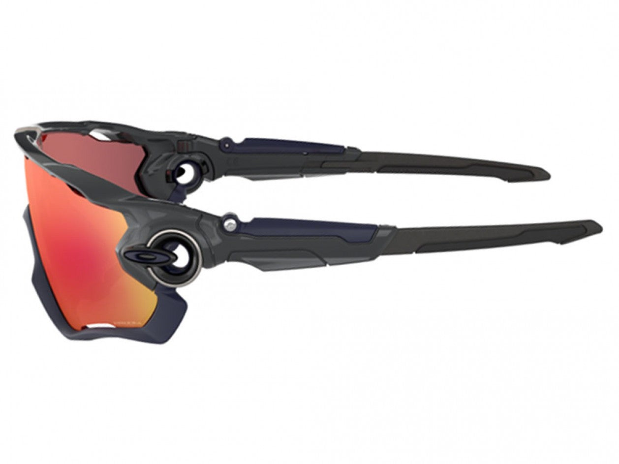 Oakley Jawbreaker- Carbon Navy Prizm Trail Torch - biket.co.za
