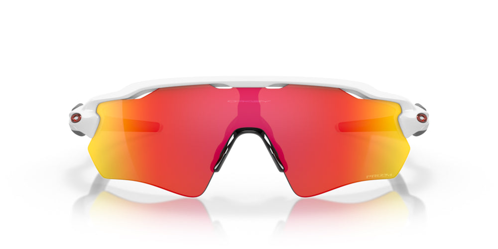 Oakley Radar® EV Path® Team Colours- Polished white Prizm Ruby - biket.co.za