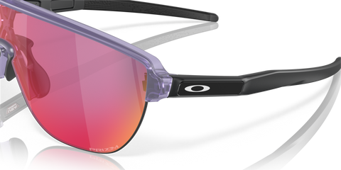 Oakley Corridor- Matte Transparent Lilac Prizm Road - biket.co.za