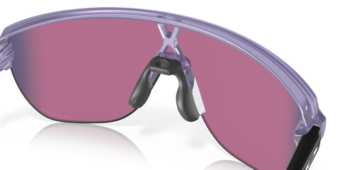 Oakley Corridor- Matte Transparent Lilac Prizm Road - biket.co.za