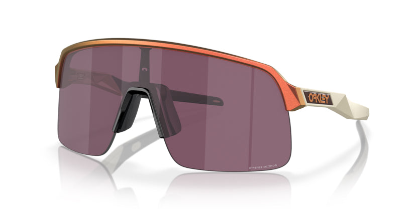 Oakley Sutro Lite- Matte red gold colorshift Prizm road black - biket.co.za