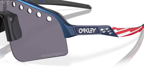 Oakley Sutro Lite -Sweep Troy lee designs blue colorshift Prizm Grey