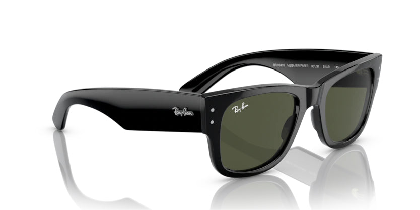 
                  
                    Ray-Ban Mega Wayfarer- Polished Black - biket.co.za
                  
                