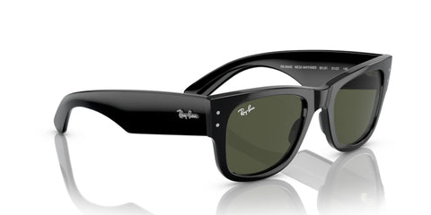 Ray-Ban Mega Wayfarer- Polished Black - biket.co.za