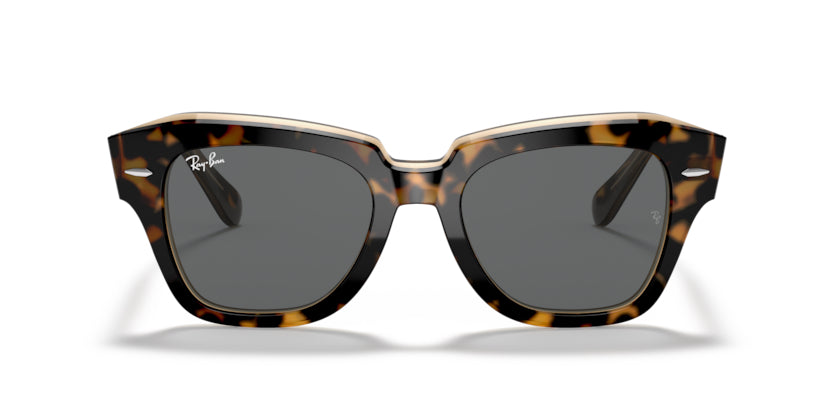 Ray-Ban State Street- Havana on Transparent Brown - biket.co.za