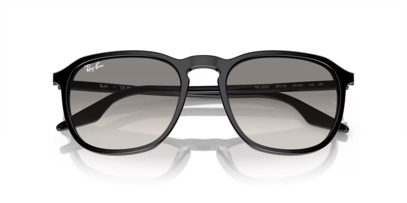 
                  
                    Ray-Ban Black- Light Grey Gradient - biket.co.za
                  
                