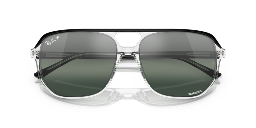 
                  
                    Ray-Ban Bill One Black Transparent- Silver Blue Chromance/Polarized - biket.co.za
                  
                