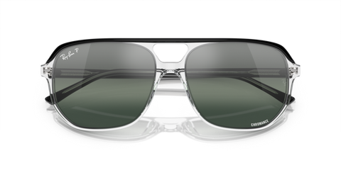 Ray-Ban Bill One Black Transparent- Silver Blue Chromance/Polarized - biket.co.za