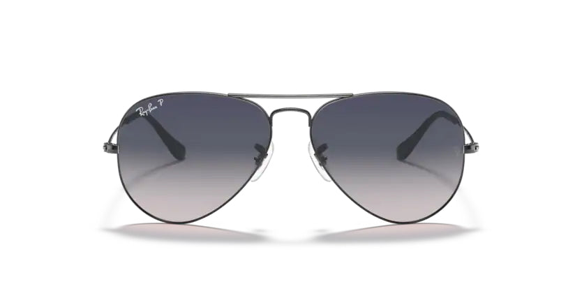 Oversized black ray outlet ban aviators