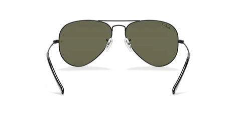 Ray-Ban Aviator Large- Polished Black Polarized - biket.co.za