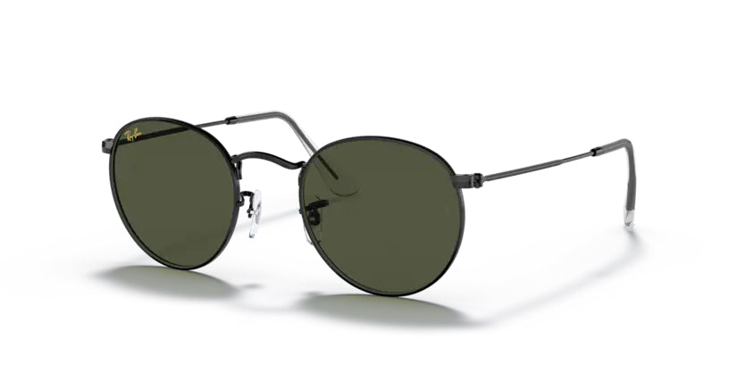 Ray-Ban Round Metal- Black - biket.co.za