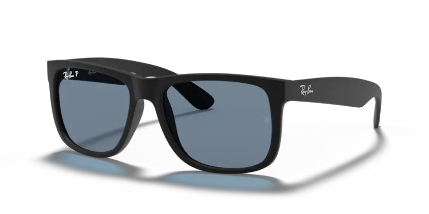 Ray-Ban Justin- Black- Dark Blue Polarized - biket.co.za