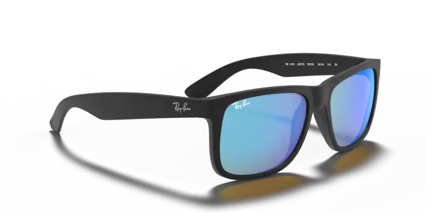 
                  
                    Ray-Ban Justin- Black- Blue Mirror - biket.co.za
                  
                
