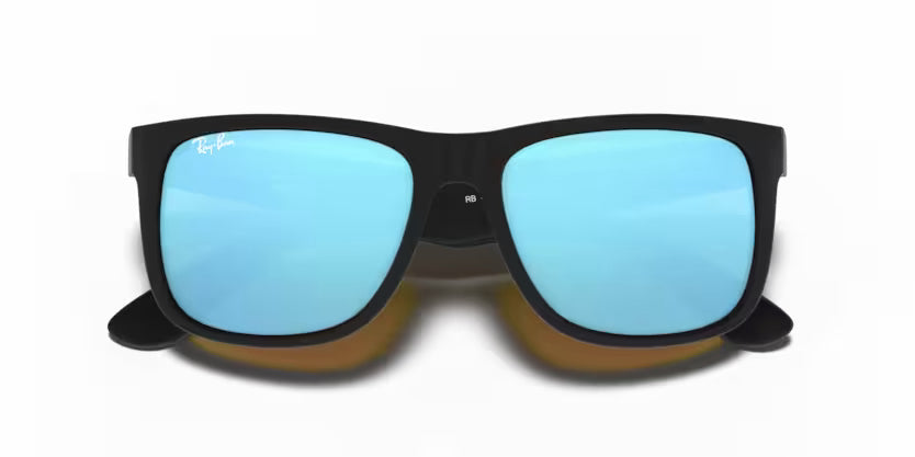 
                  
                    Ray-Ban Justin- Black- Blue Mirror - biket.co.za
                  
                