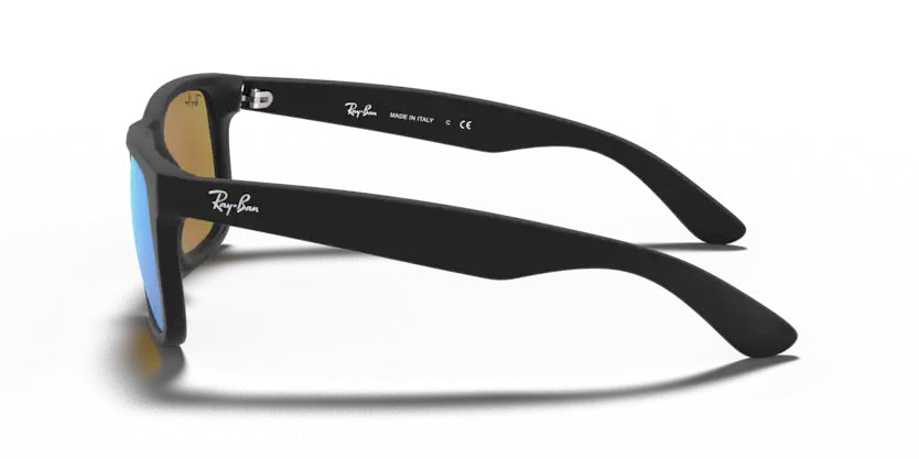 
                  
                    Ray-Ban Justin- Black- Blue Mirror - biket.co.za
                  
                