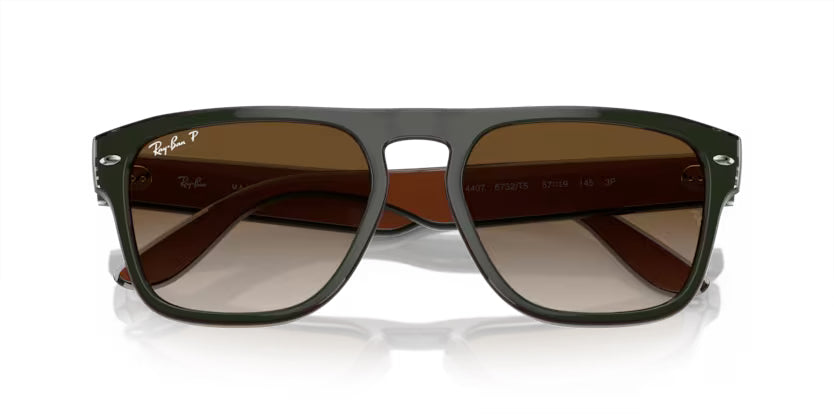 
                  
                    Ray-Ban Green, Dark Grey & Transparent Brown- Brown Gradient Polarized - biket.co.za
                  
                
