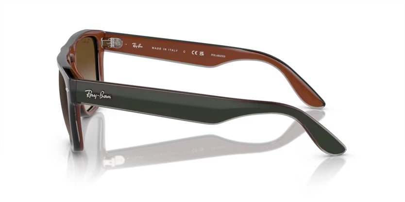 
                  
                    Ray-Ban Green, Dark Grey & Transparent Brown- Brown Gradient Polarized - biket.co.za
                  
                
