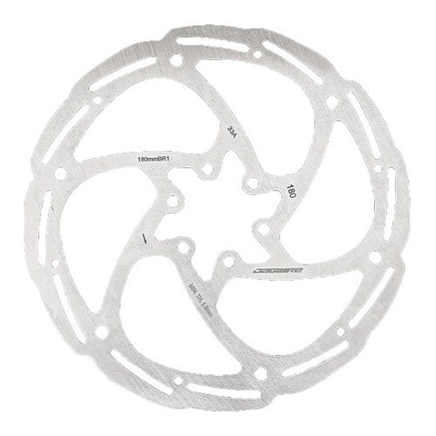 JAGWIRE DCR100 BASICS BR1 180mm 6 BOLT DISC ROTOR - biket.co.za