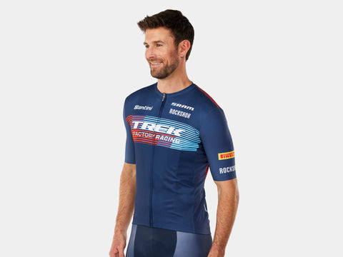 Santini Trek Factory Racing Men’s Team Replica Cycling Jersey - biket.co.za