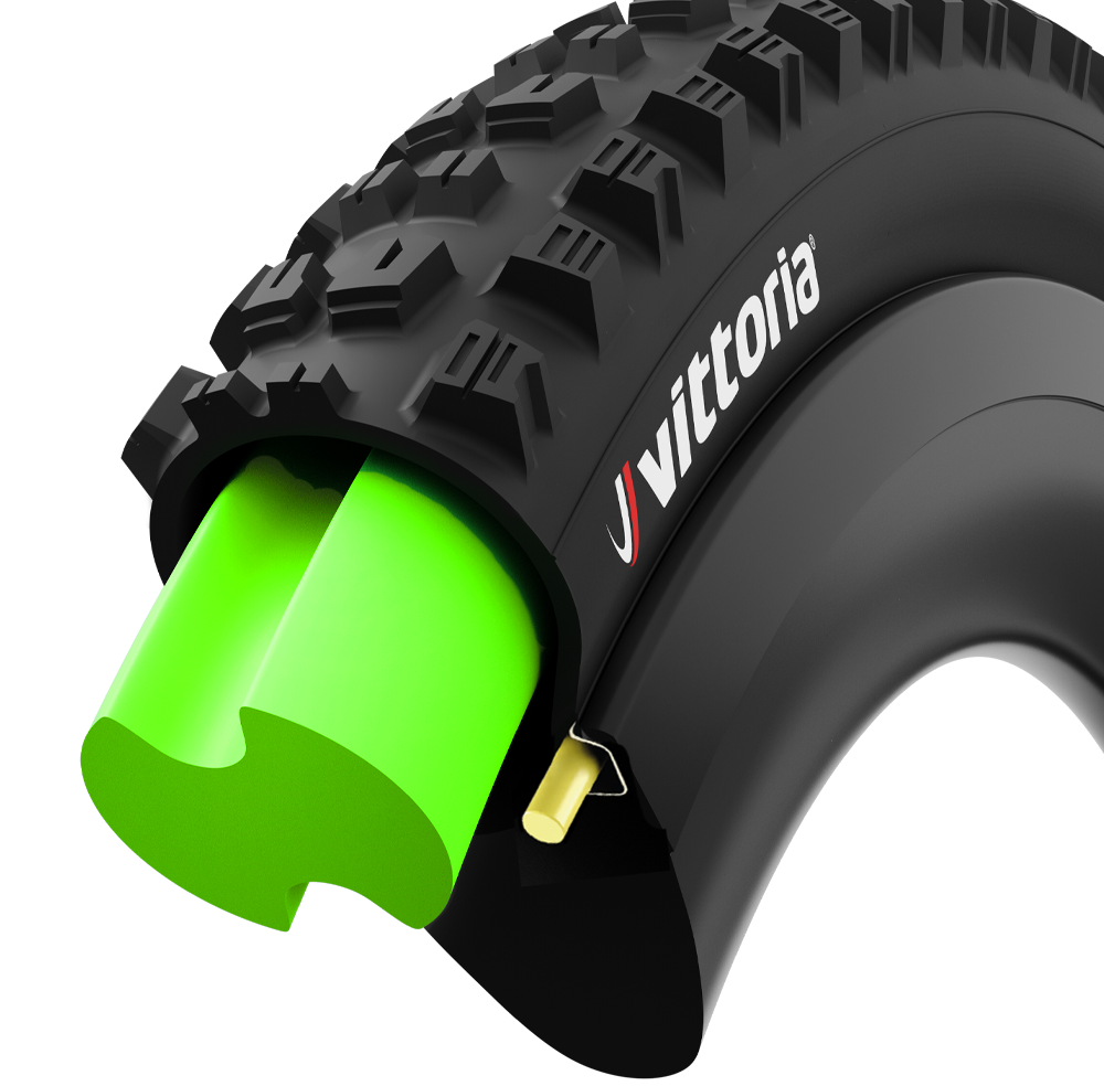 Vittoria Air-Liner Tire Insert Size M 45mm Green (2.3 – 2.5) All MTB Enduro - biket.co.za