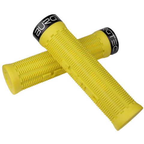 Burgtec Bartender Pro Greg Minnaar Lock-on Grip- Electric Yellow