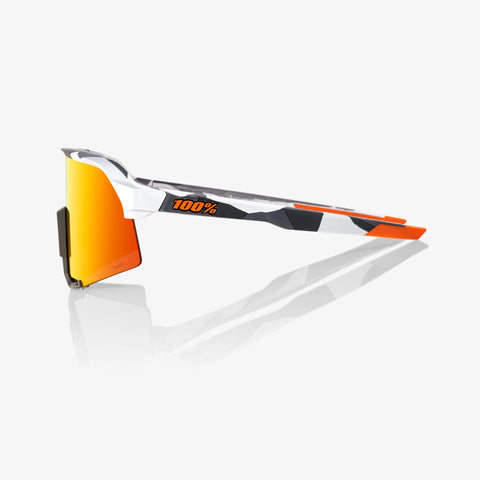 100% S3™ Soft Tact Grey Camo HiPER® Red Multilayer Mirror Lens - biket.co.za