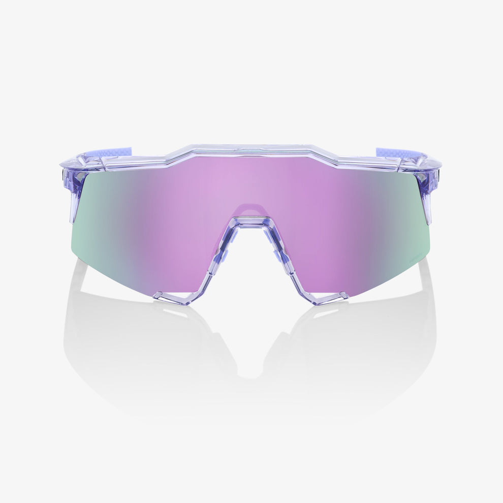 SPEEDCRAFT® Polished Translucent Lavender HiPER® Lavender Mirror Lens - biket.co.za