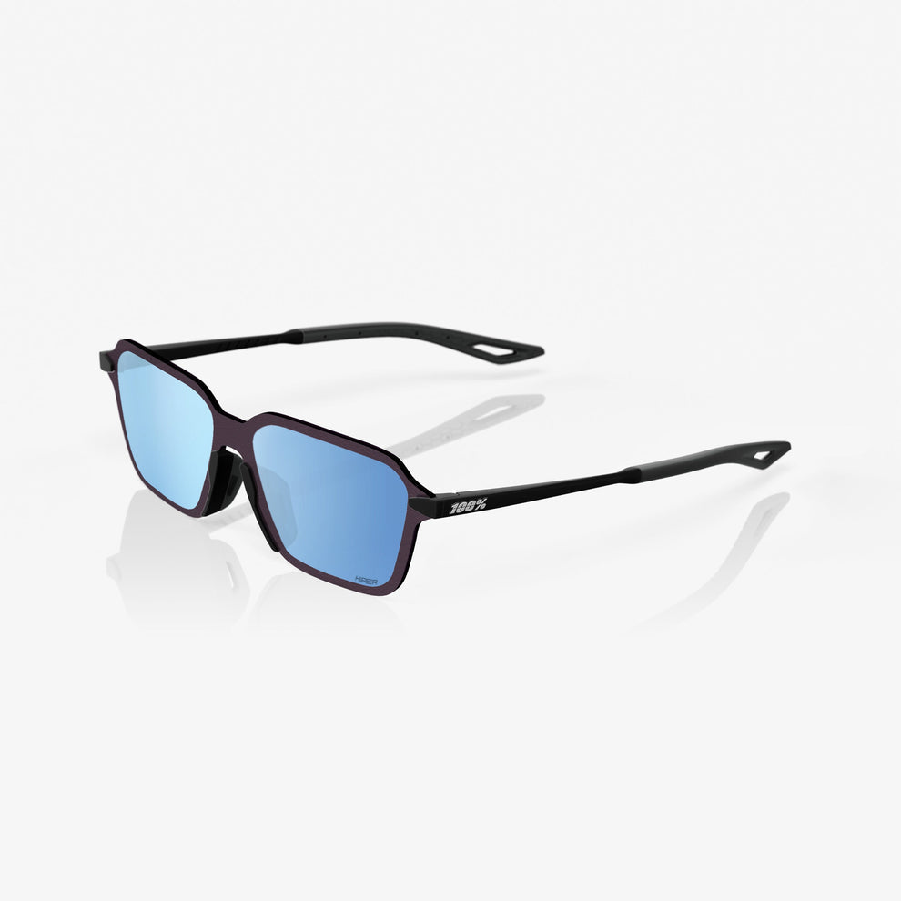 LEGERE® TRAP Soft Tact Black HiPER® Blue Multilayer Mirror Lens - biket.co.za