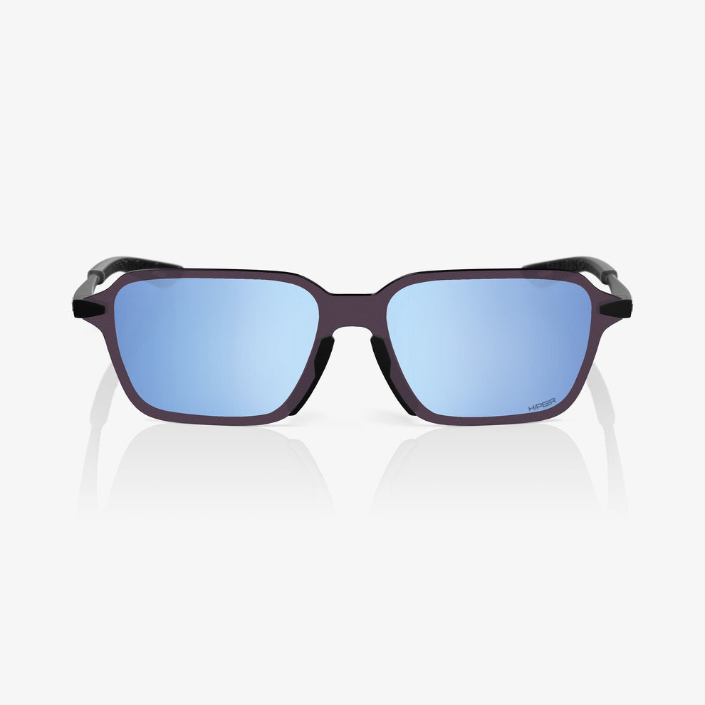 LEGERE® TRAP Soft Tact Black HiPER® Blue Multilayer Mirror Lens - biket.co.za