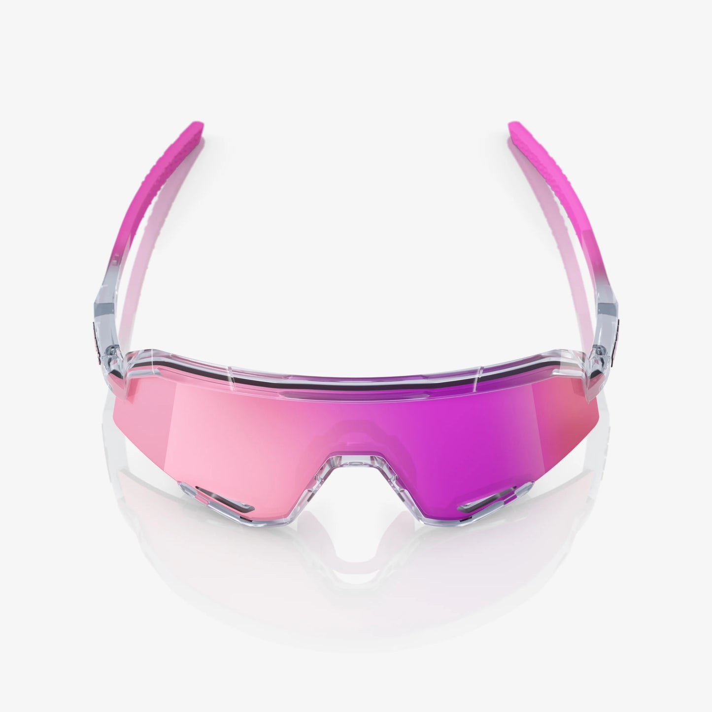 100% SLENDALE Polished Translucent Grey Purple Multilayer Mirror Lens - biket.co.za