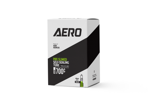 Aero Tube 700 x 19/25c 48mm F/V Pre Slimed