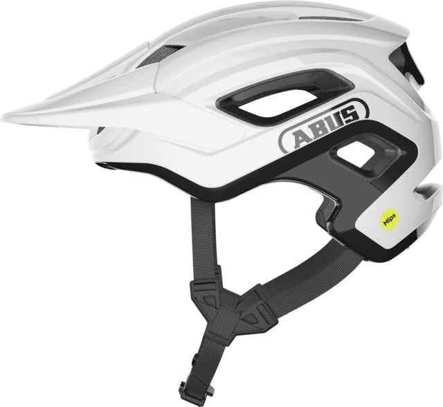 ABUS CliffHanger MIPS- Shiney White - biket.co.za