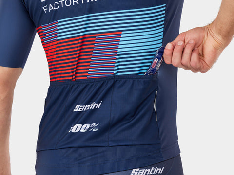 Santini Trek Factory Racing Men’s Team Replica Cycling Jersey - biket.co.za