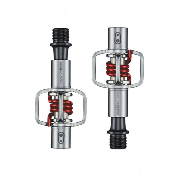 Crankbrothers Pedal Eggbeater 1 Sil/Red - biket.co.za