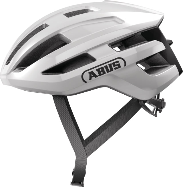 ABUS PowerDome- Shiney White - biket.co.za